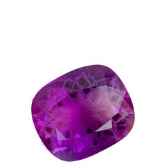 Spectacular Natural Carved Amethyst Gemstone 15.90 Carats Certified Amethyst