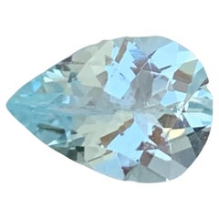 Spectacular Natural Loose Aquamarine Gemstone 1.35 Carats Loose Aquamarine