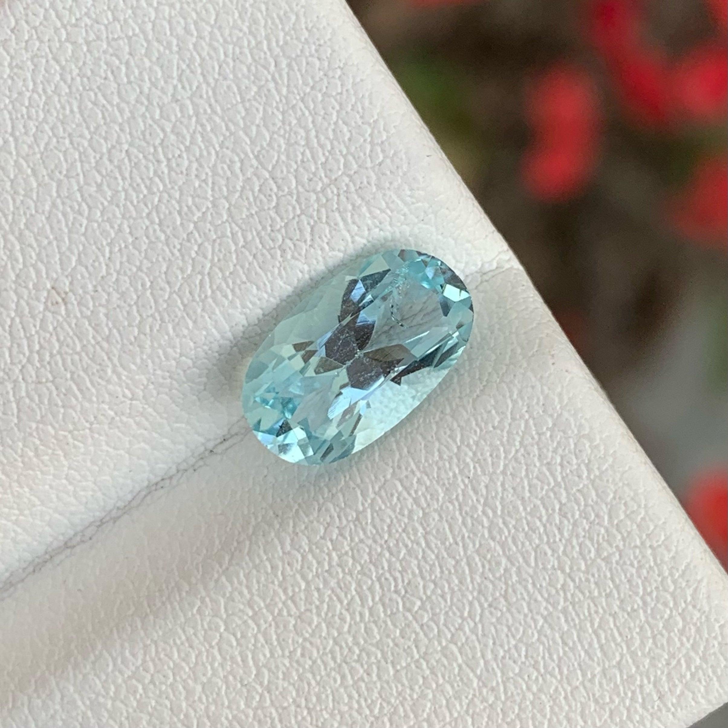 Spectacular Natural Loose Aquamarine Stone 2.10 Aquamarine Stone ...