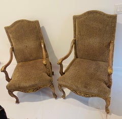 Reduced - Spectacular Pair LargeLounge Chairs