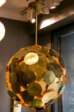 ONE Lámparas de latón de Galerie Glustin