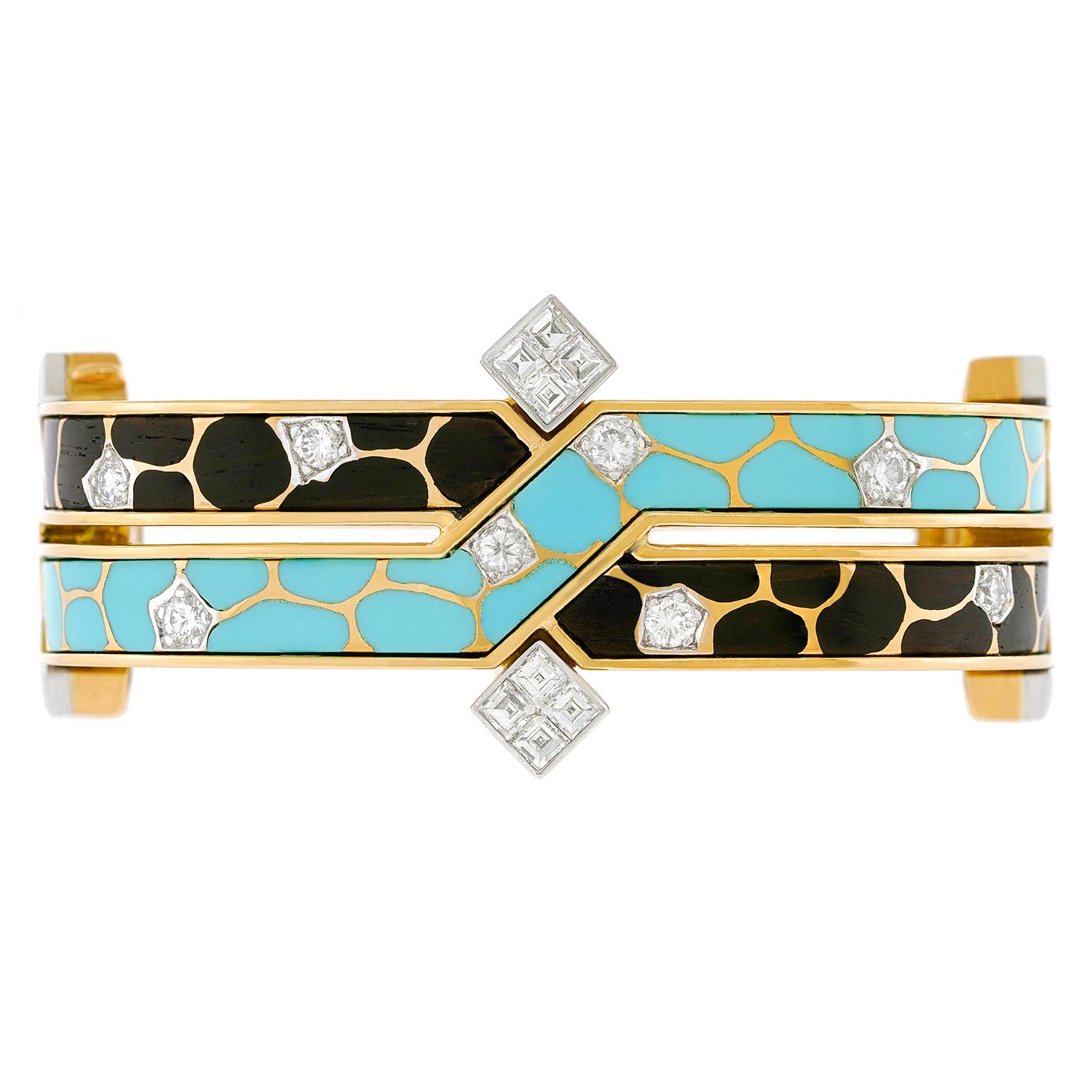 Paul Binder Bracelet moderniste spectaculaire en vente 5