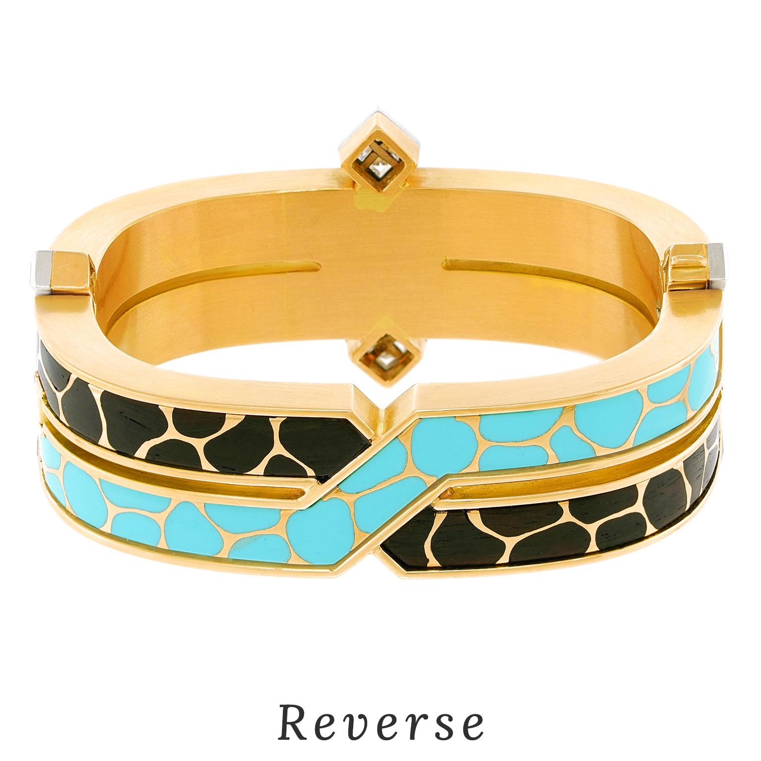 Paul Binder Bracelet moderniste spectaculaire en vente 6