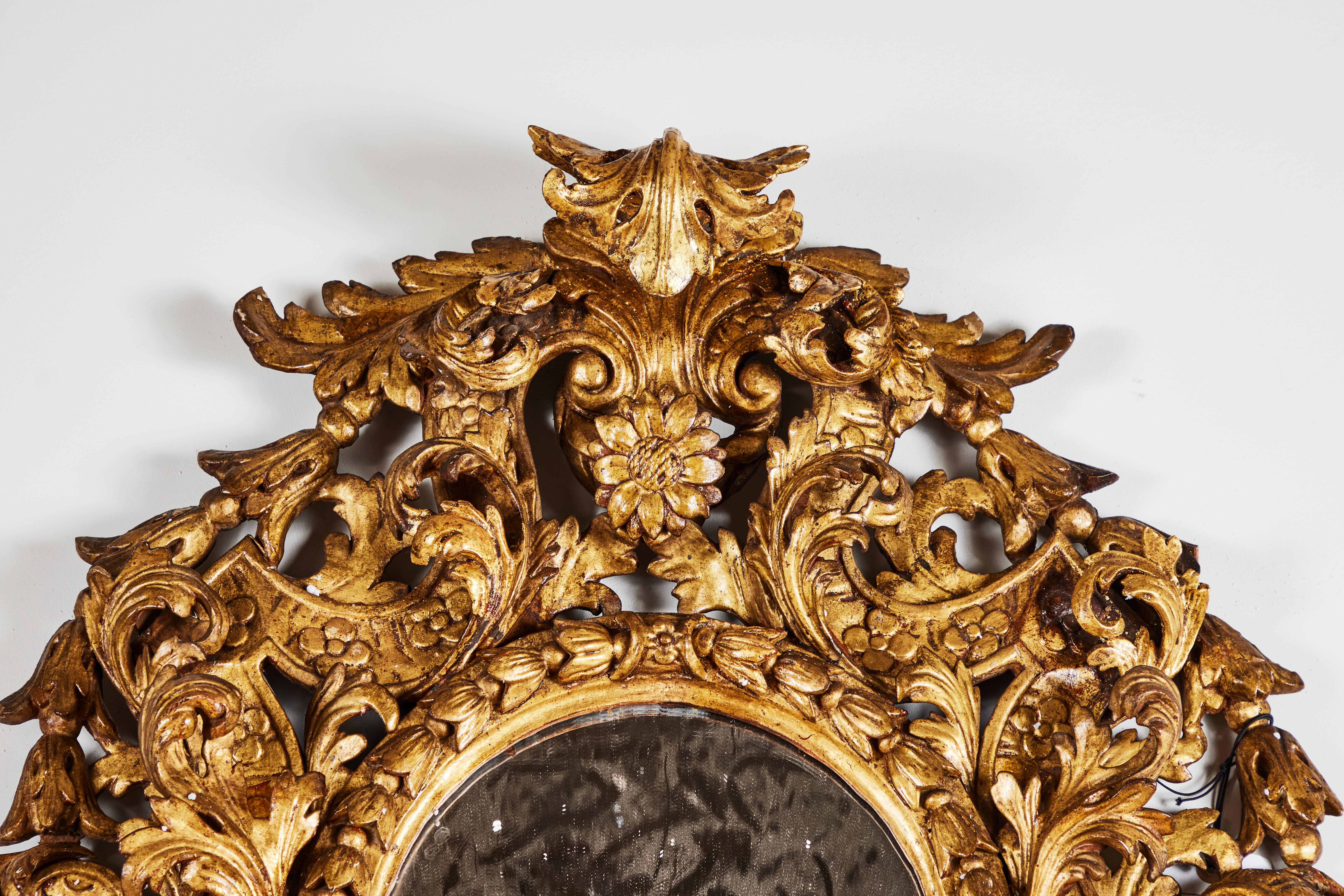 Gilt Spectacular, Period, Italian Candelabra Mirrors