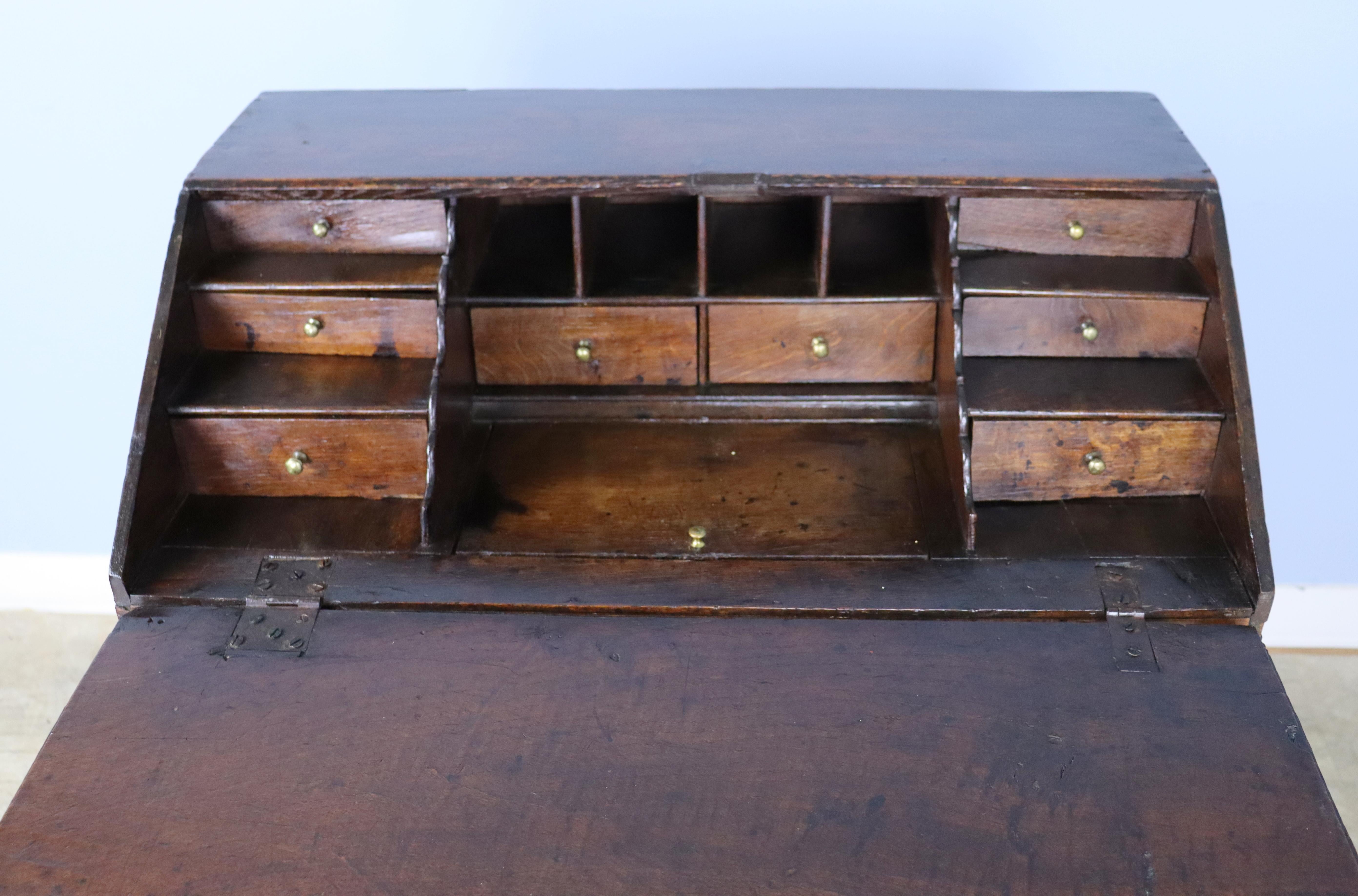 Spectacular Period Oak Clerk's Desk or Secretaire For Sale 2