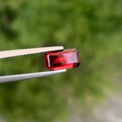 Spectacular Red Garnet For Jewelry 1.95 Carats AAA Eye Clean Loose Garnet Stone