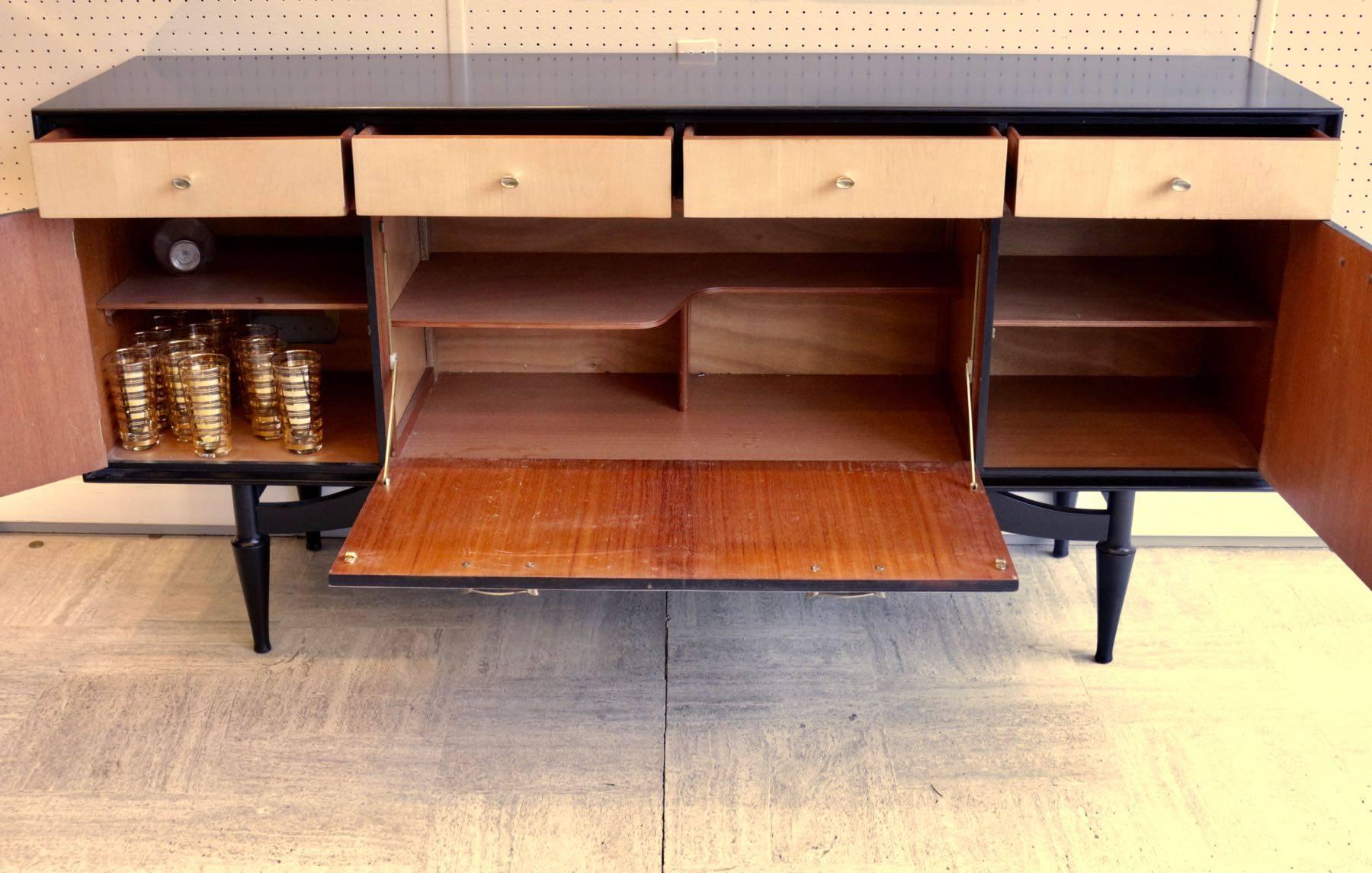 Spectacular Revamped Sideboard, Bar, 1950s 2
