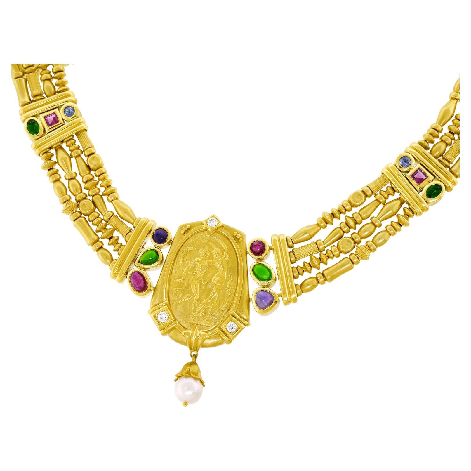 Spectacular Seidengang Necklace For Sale