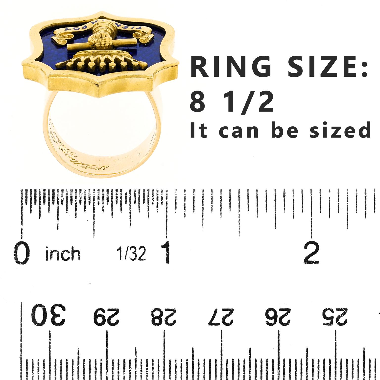 Spectacular Signet Ring For Sale 1