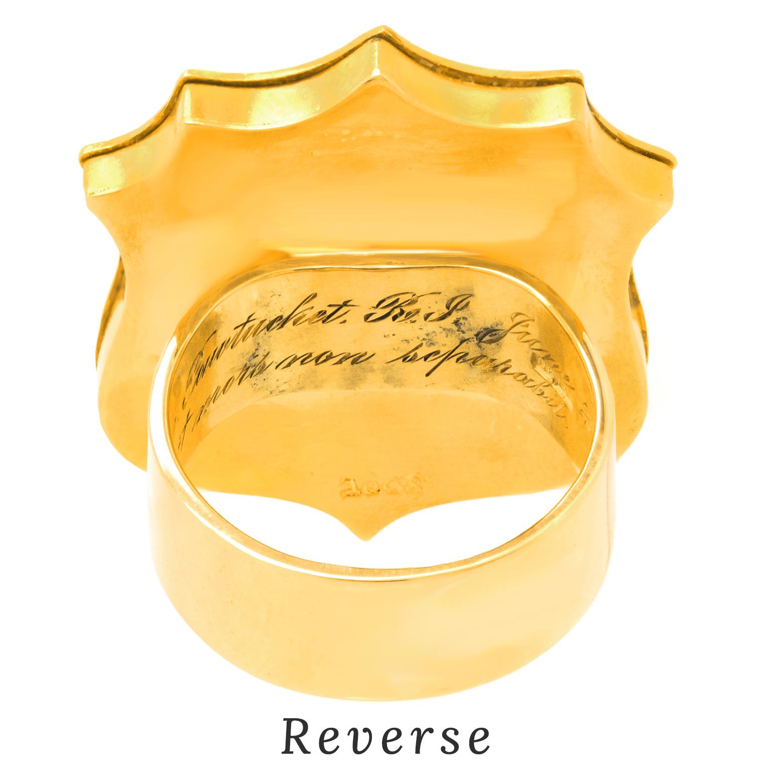 Spectacular Signet Ring For Sale 4