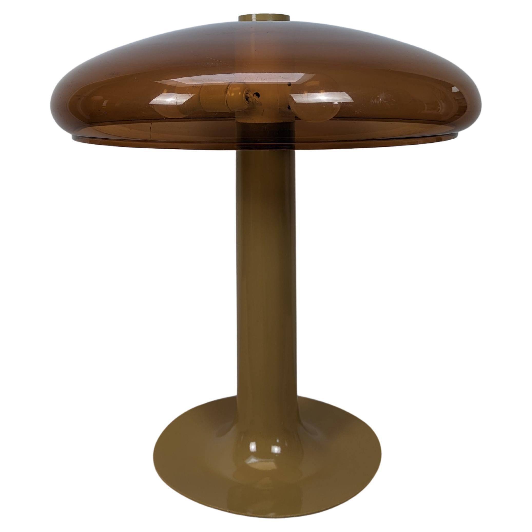 Spectacular space age mid-century table lamp For Sale