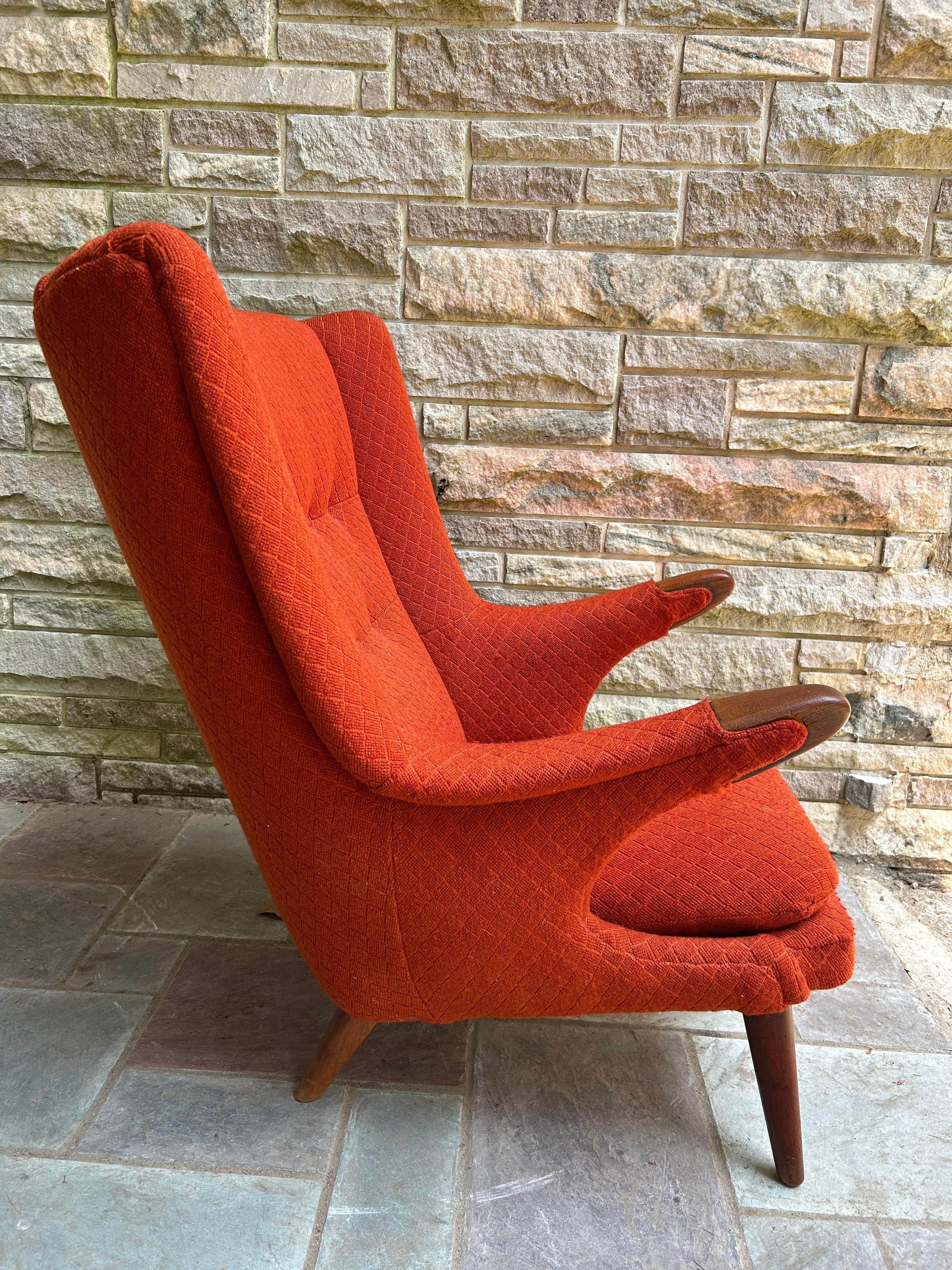 Spectacular Svend Skipper Papa Bear Chair Mid-Century Danish Modern For Sale 5