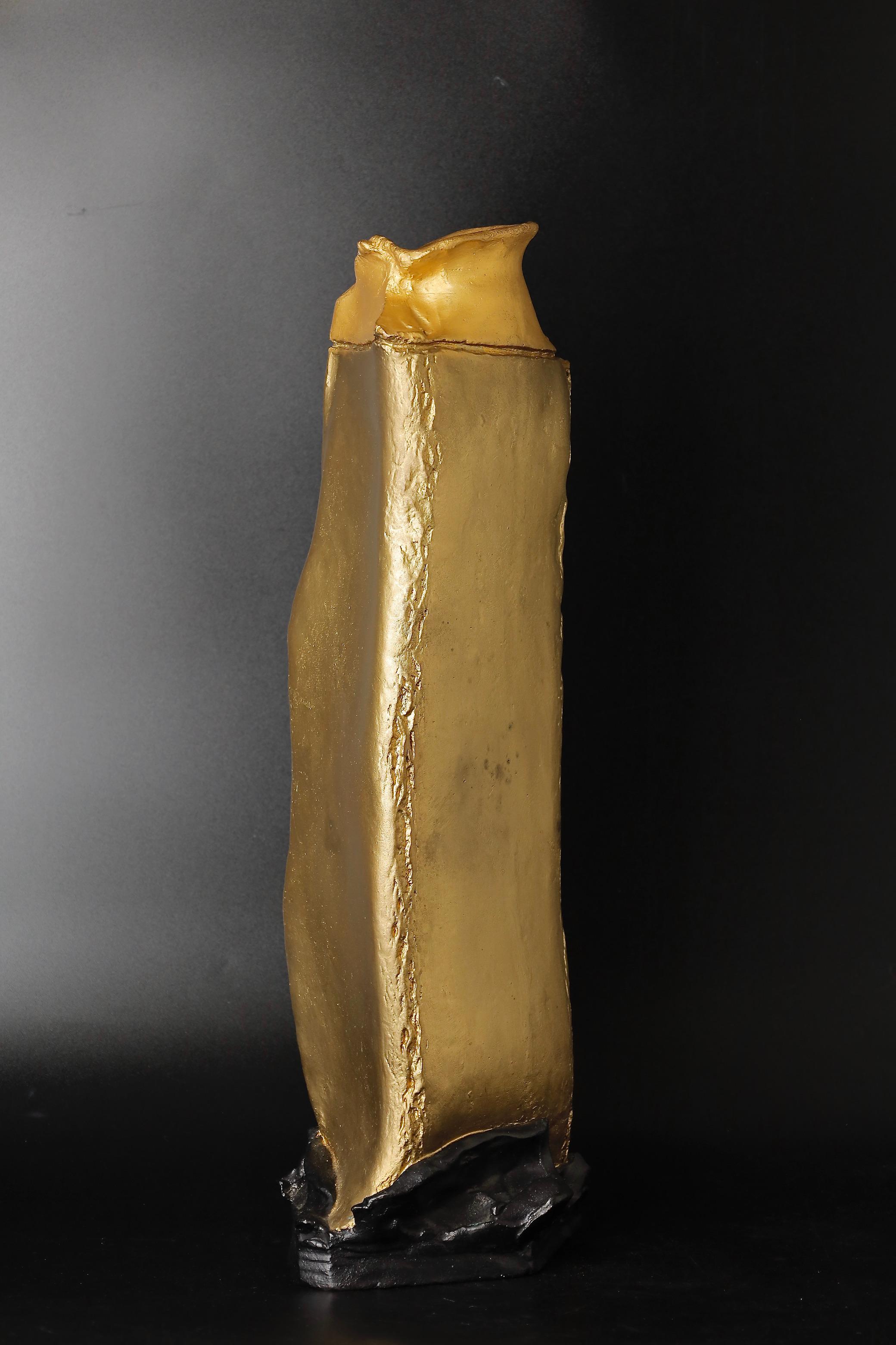 20th Century Spectacular Tall Bronze Vase by Ikeda Masuo One of the Top Metal Artists of 20 C For Sale
