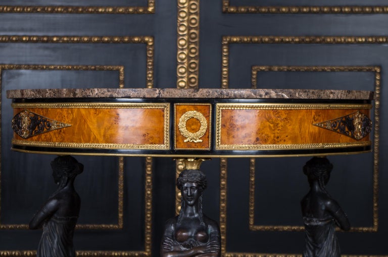Spectacular Temple Guardian Empire Style Table For Sale at 1stDibs