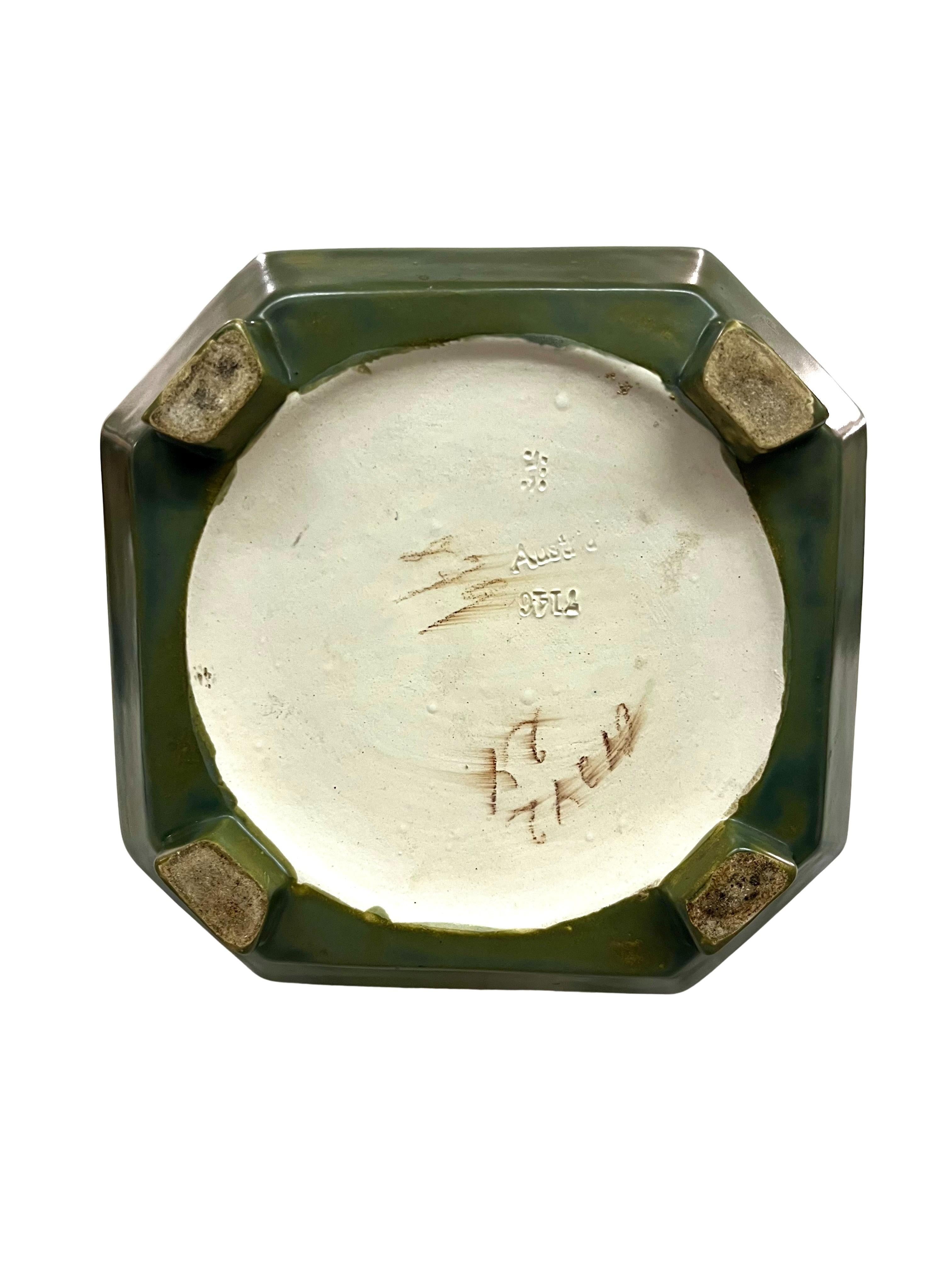 Vase spectaculaire, Sécession viennoise, céramique, Julius Dressler, 1900-05, Autriche en vente 2