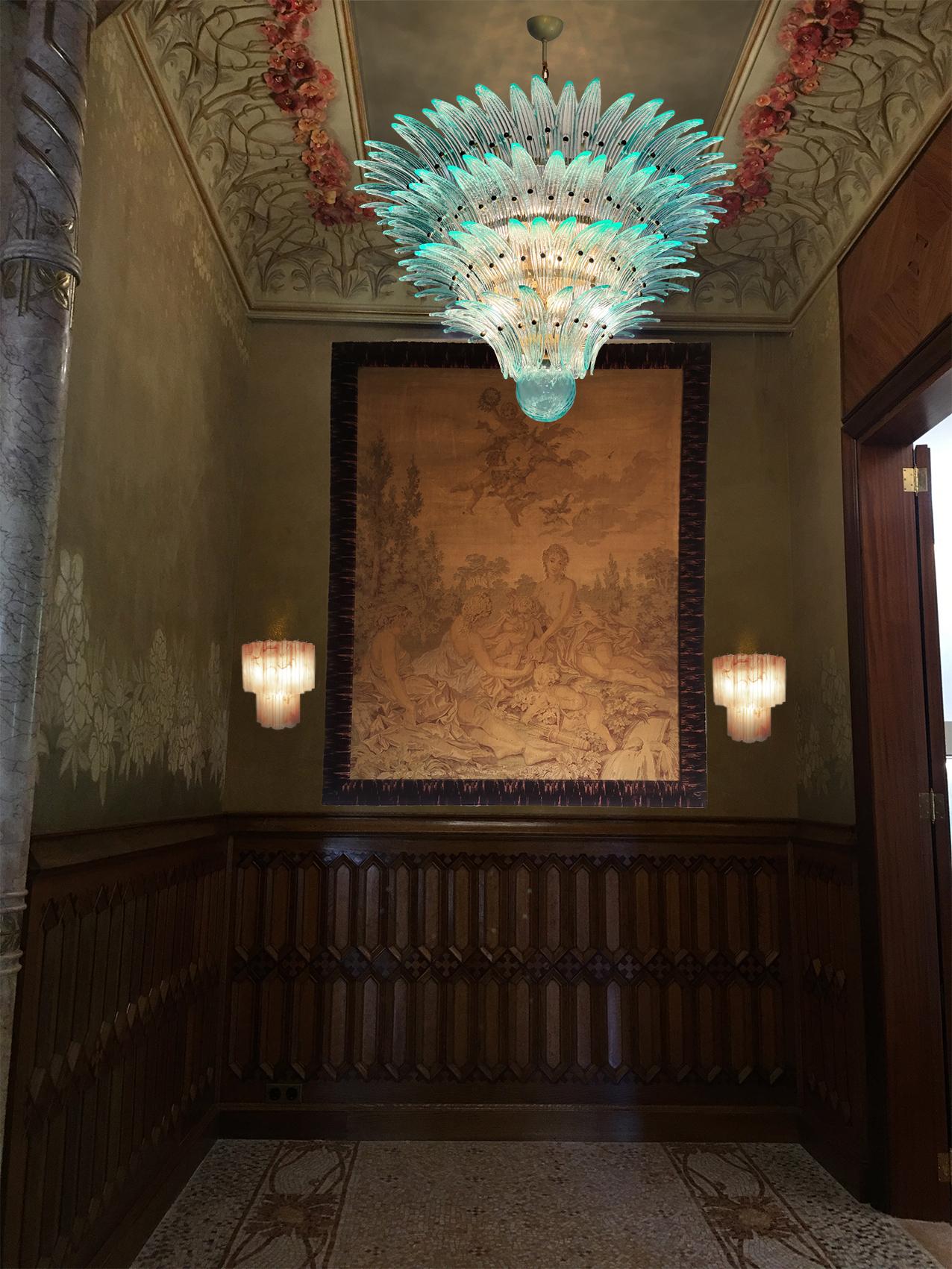 Spektakulärer venezianischer Kronleuchter, Murano, 1980er Jahre im Angebot 6