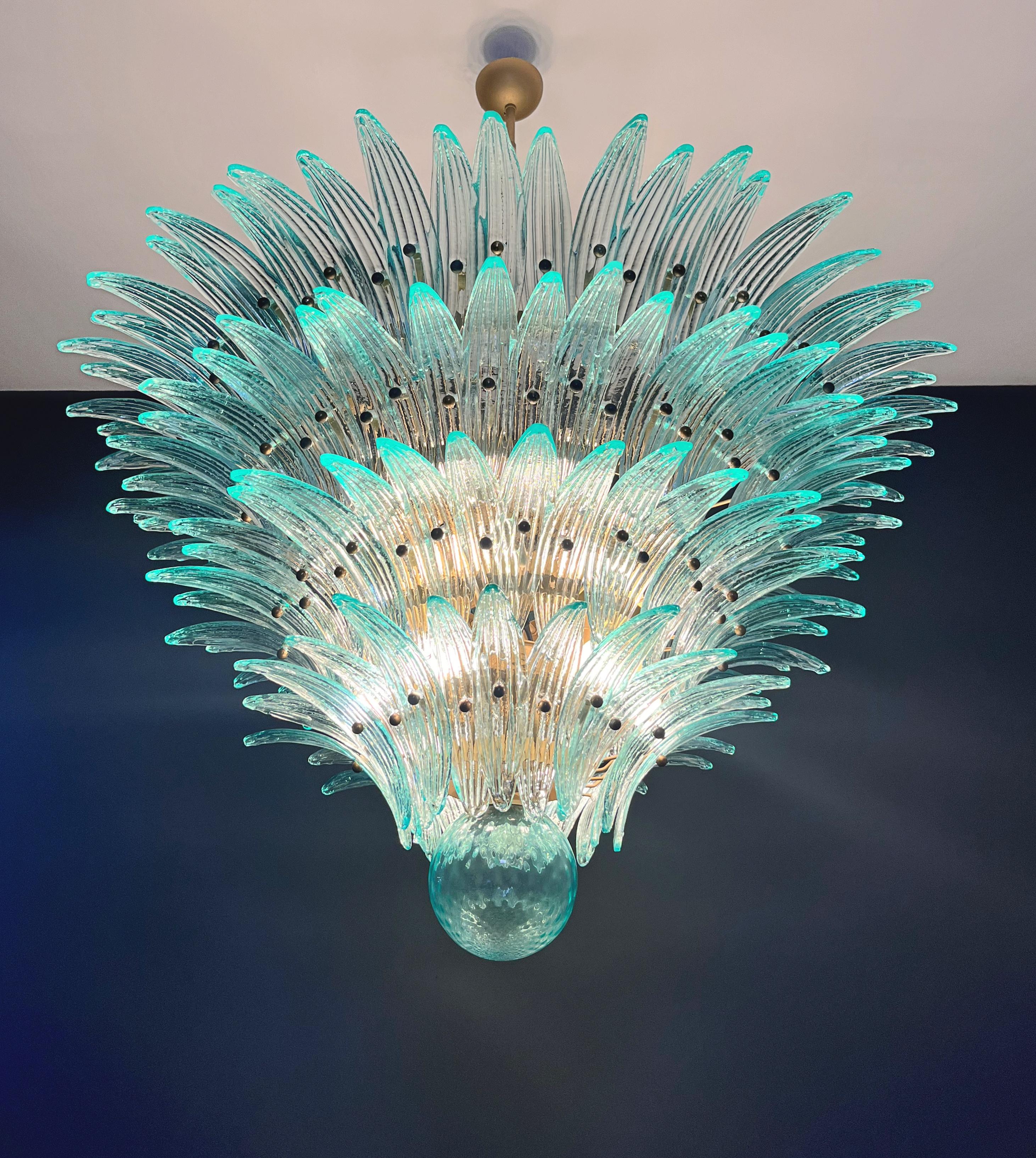 Spektakulärer venezianischer Kronleuchter, Murano, 1980er Jahre im Angebot 9