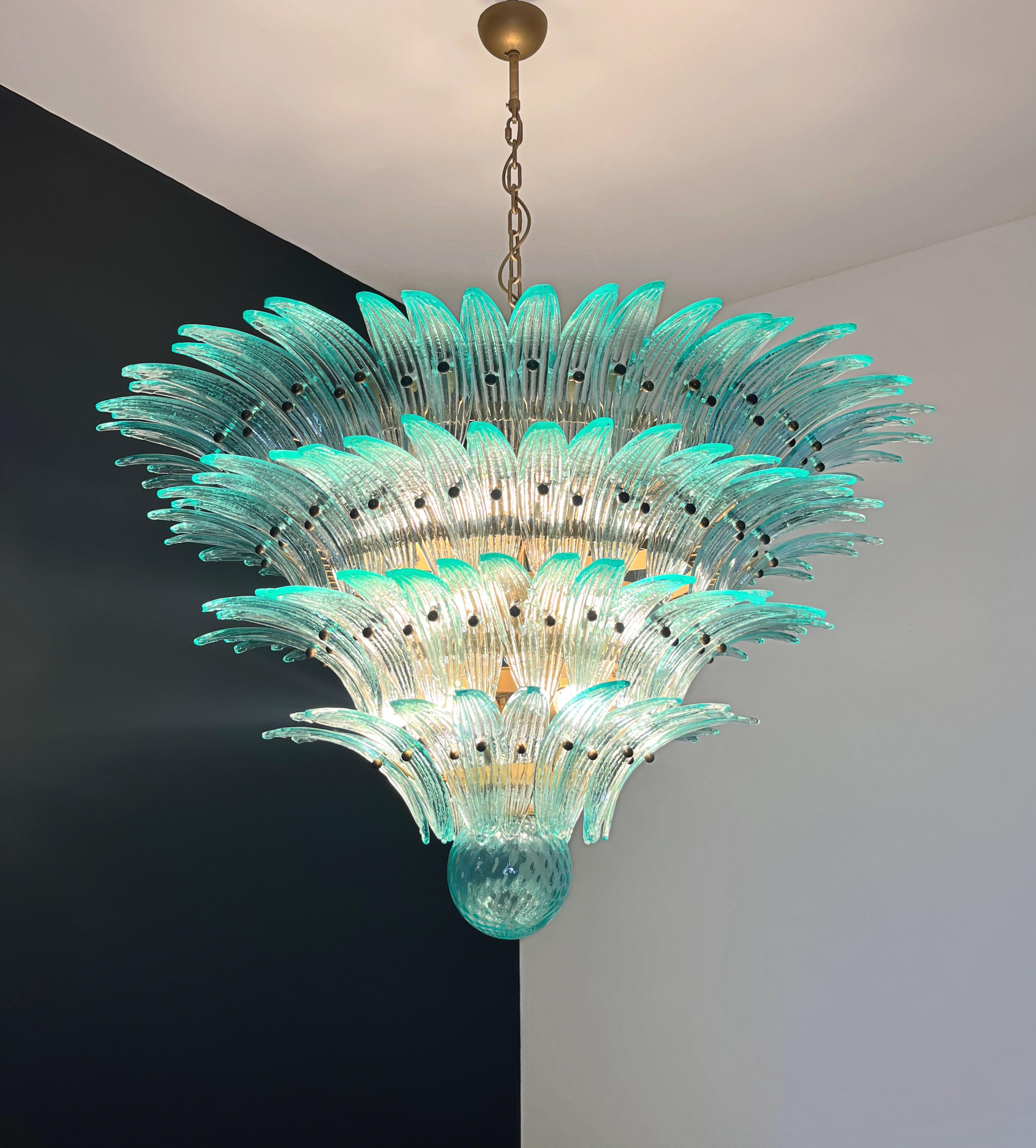 Spektakulärer venezianischer Kronleuchter, Murano, 1980er Jahre im Angebot 12