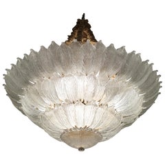 Spectacular Venetian Murano Ceiling Light