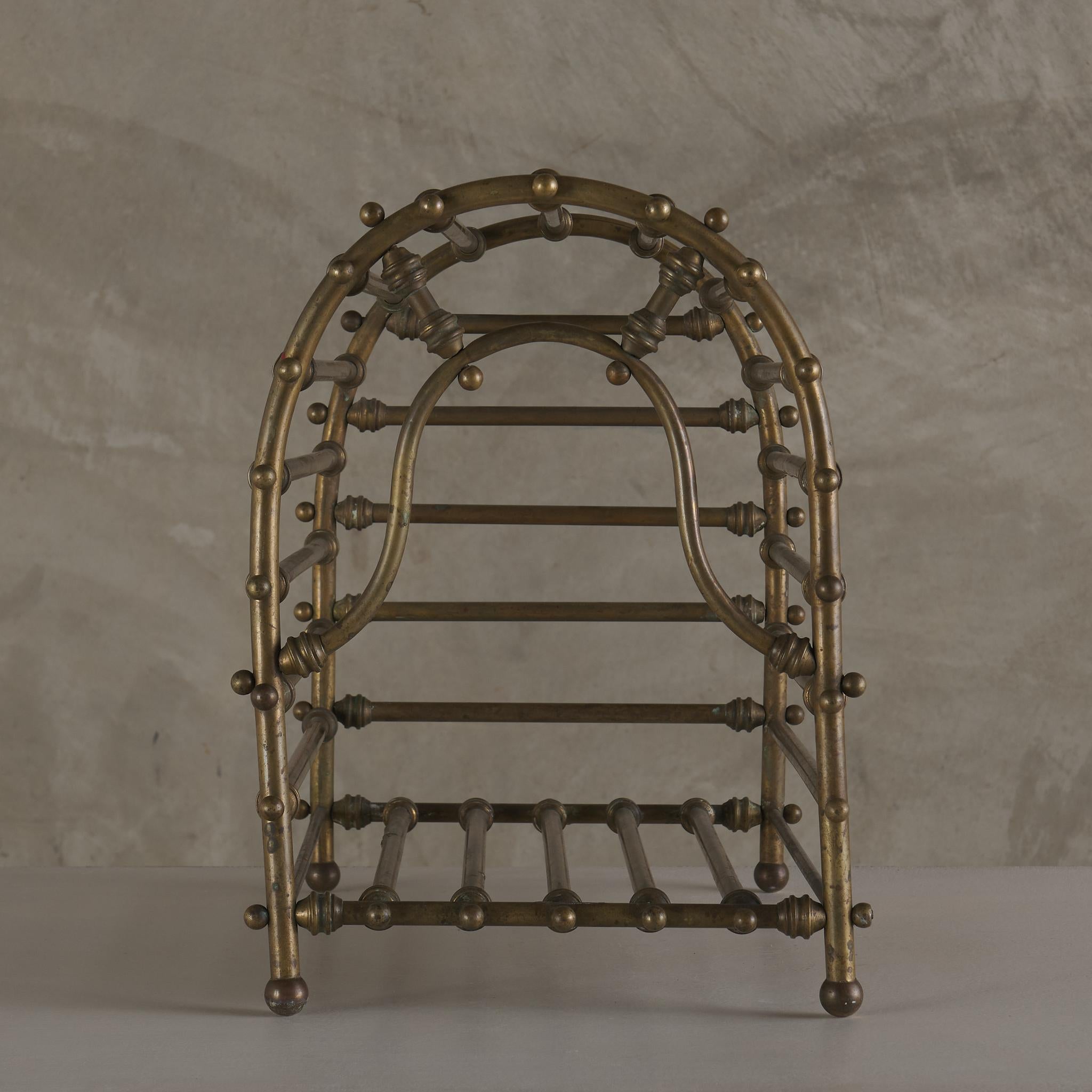 Unknown Spectacular Victorian Brass Bed, c1880 For Sale
