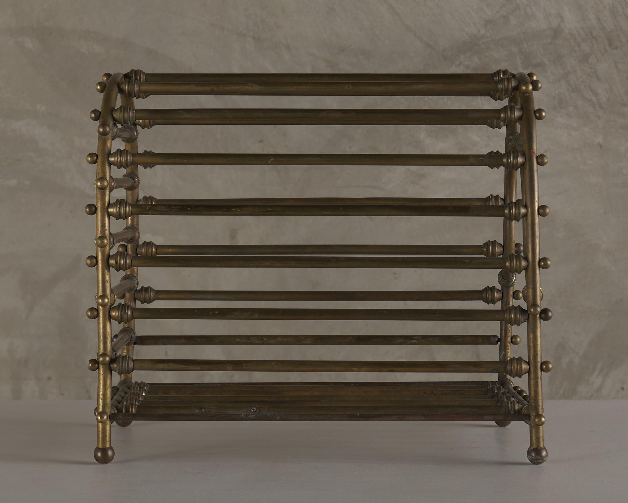 Plated Spectacular Victorian Brass Bed, c1880 For Sale