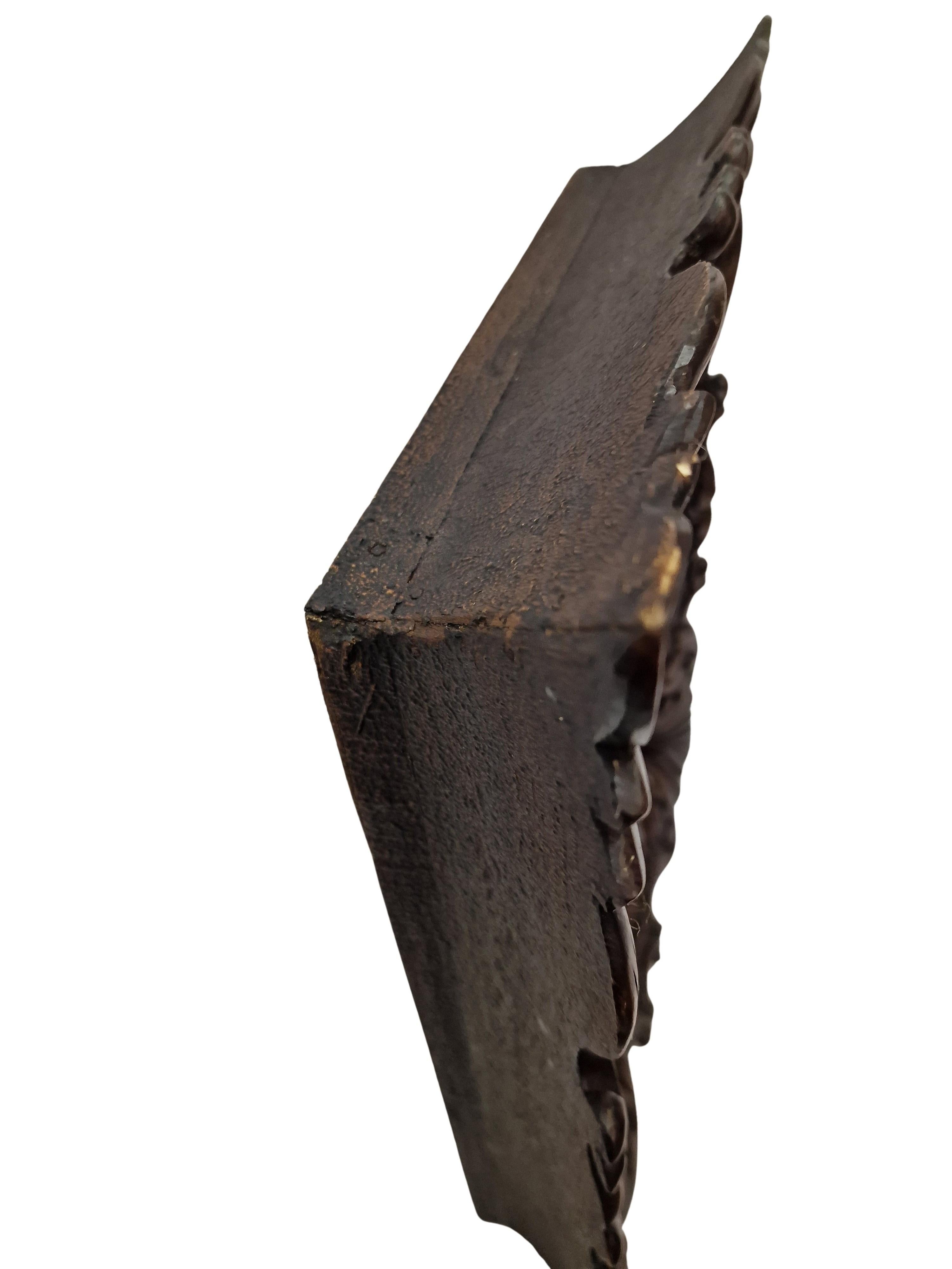 Legno Cornice intagliata in modo spettacolare, specchio, 1880 circa, Austria in vendita