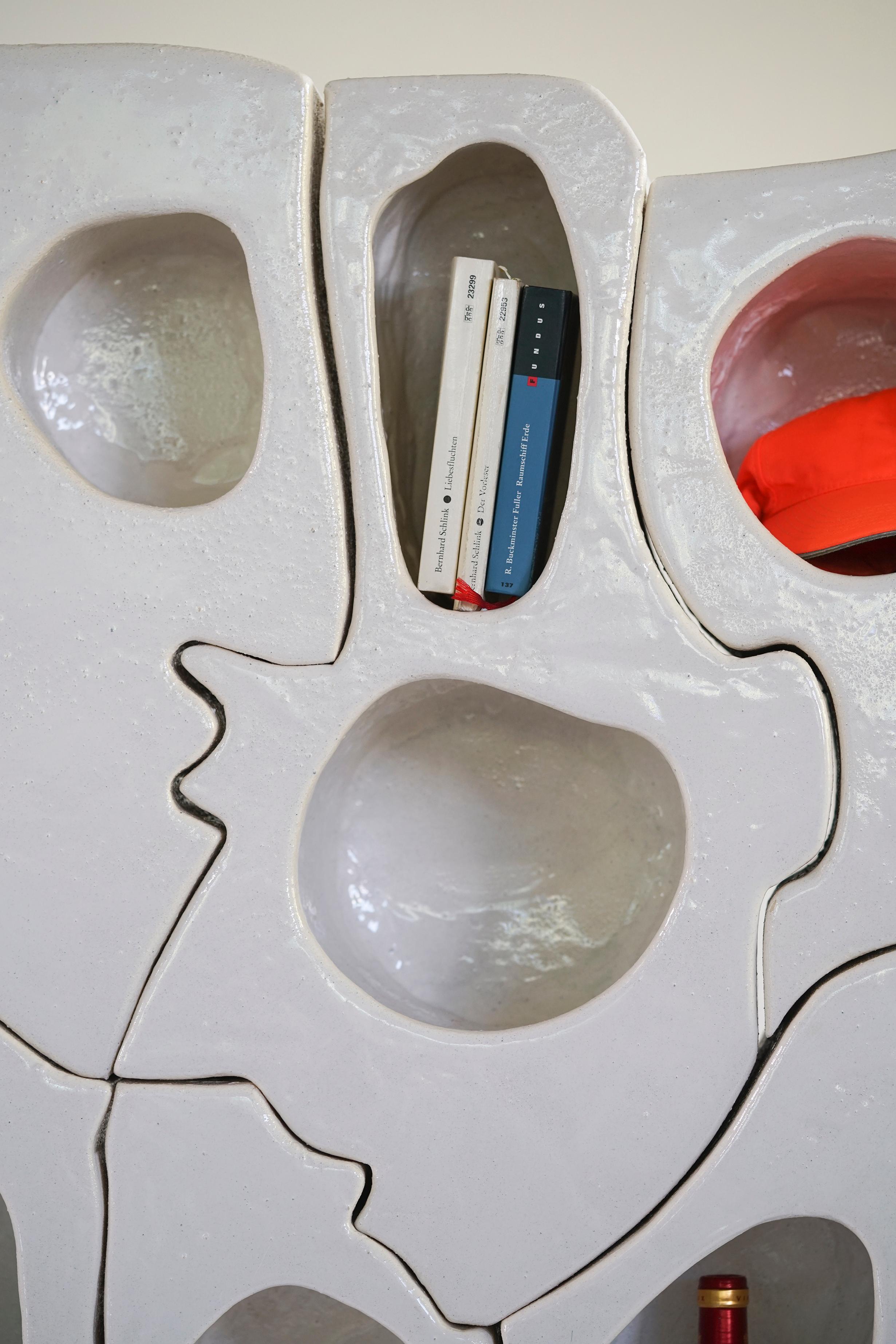 Resin Spectator Shelf by Freia Achenbach