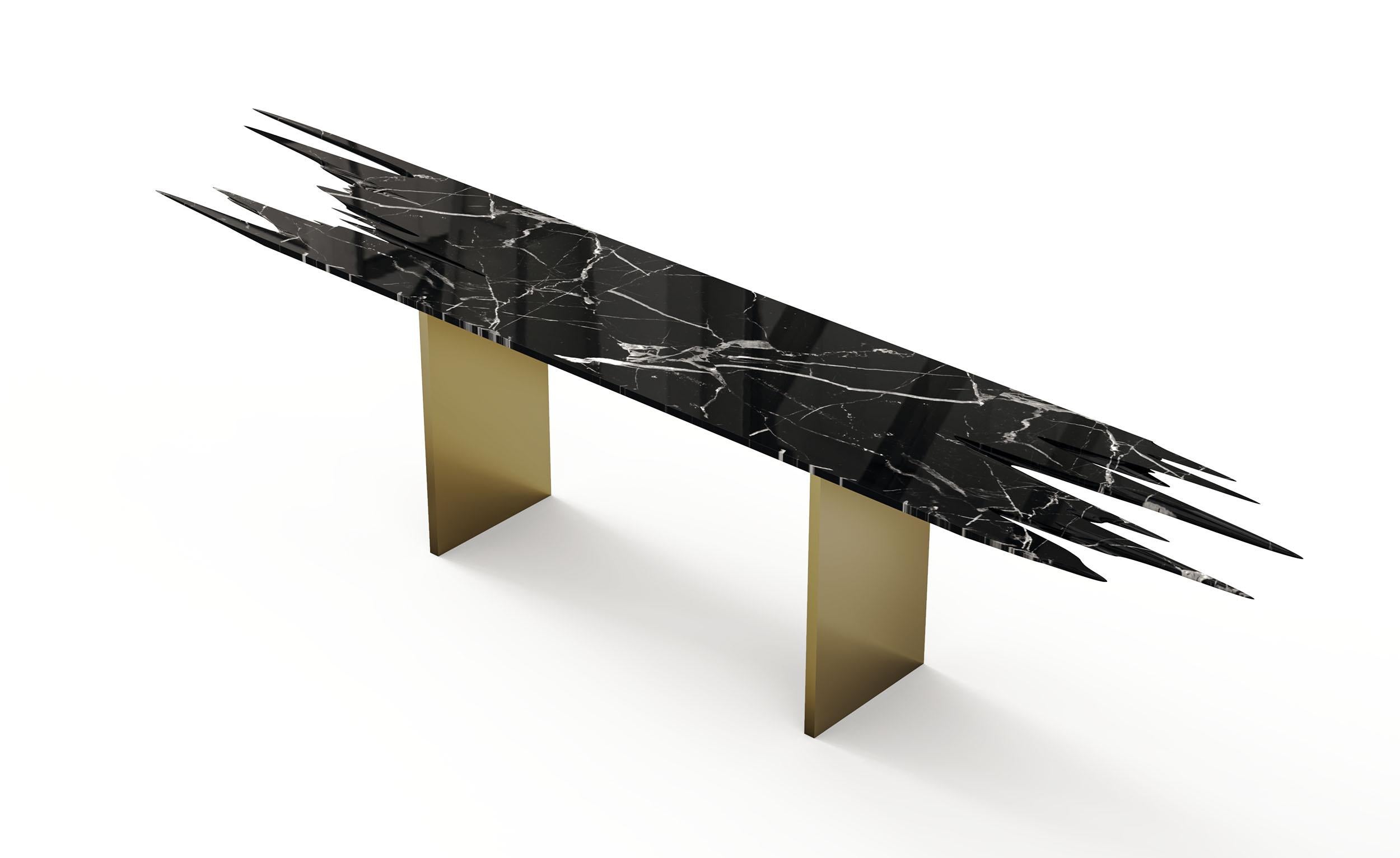 Contemporary Spectra Console Table For Sale