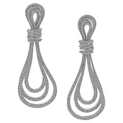 Spectra Fine Jewelry Boucles d'oreilles en corde de 13,92 carats