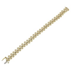 Spectra Fine Jewelry 14k Yellow Gold Diamond Bracelet