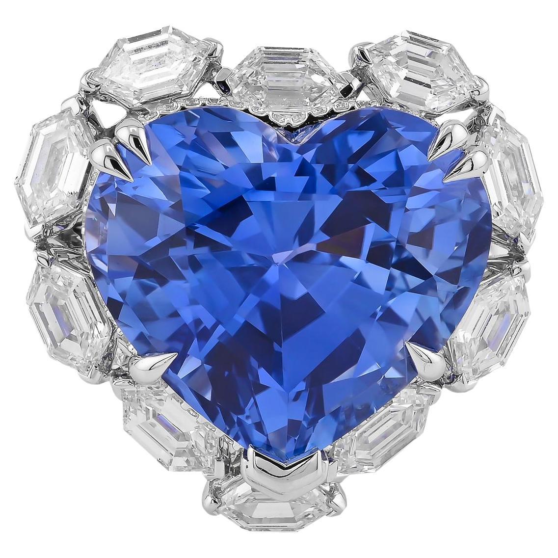 What does a heart-shaped ring mean?