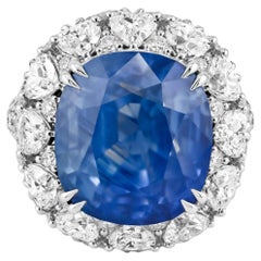 Spectra Fine Jewelry 20.35 ct. Kashmir Sapphire & Diamond Ring