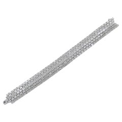 Spectra Fine Jewelry 40.40 Carat 5-Row Diamond Bracelet