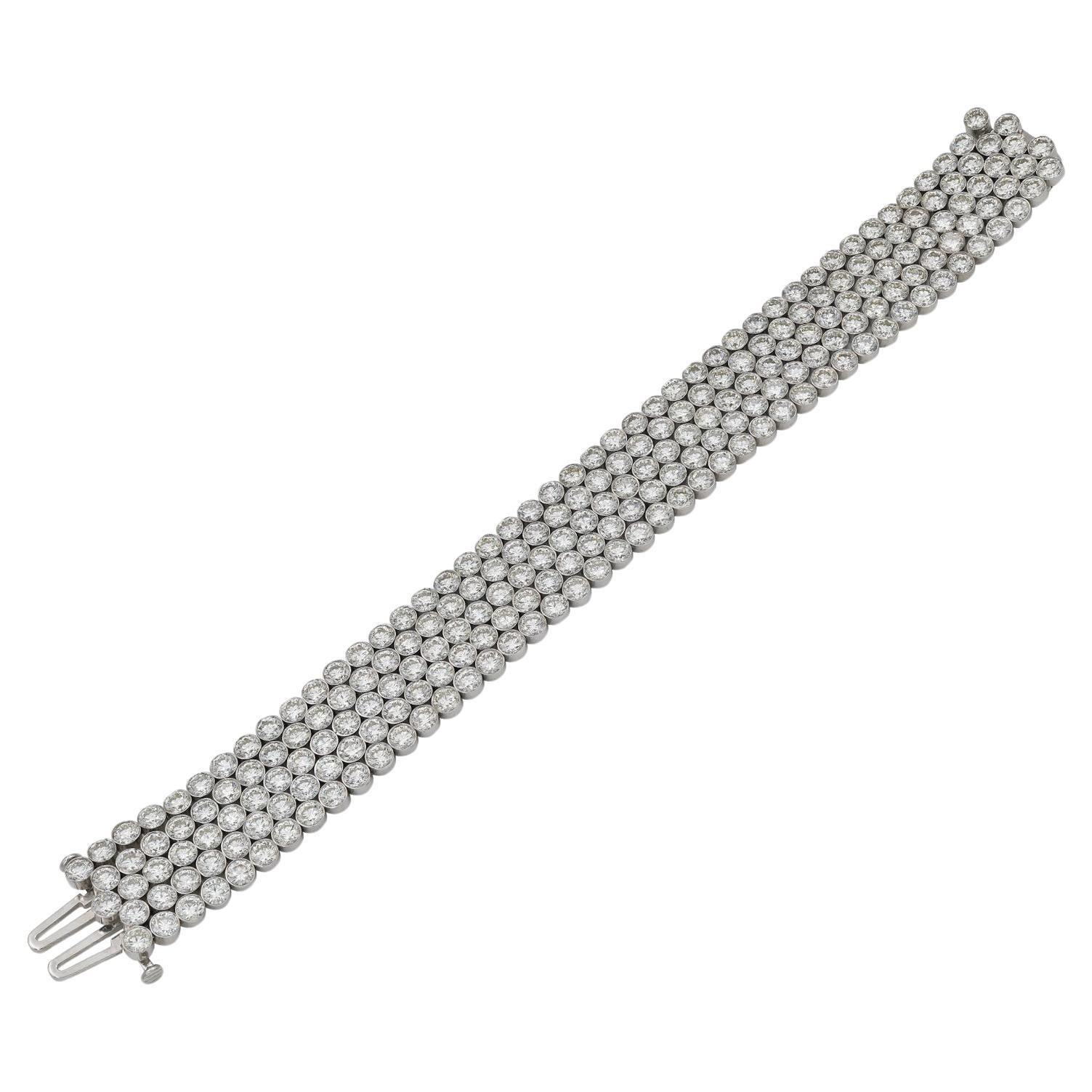 Spectra Fine Jewelry Bracelet à 5 rangées de diamants