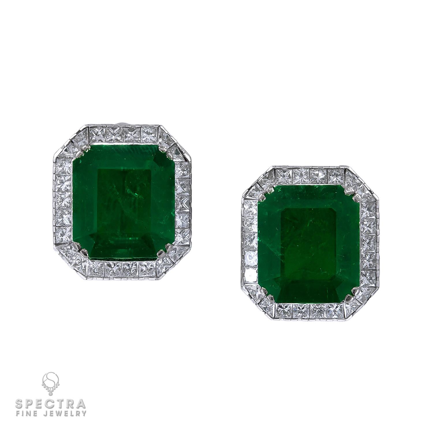 colombian emerald earrings for sale