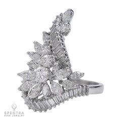 Spectra Fine Jewelry Fancy Shaped Diamond Cocktail Ring