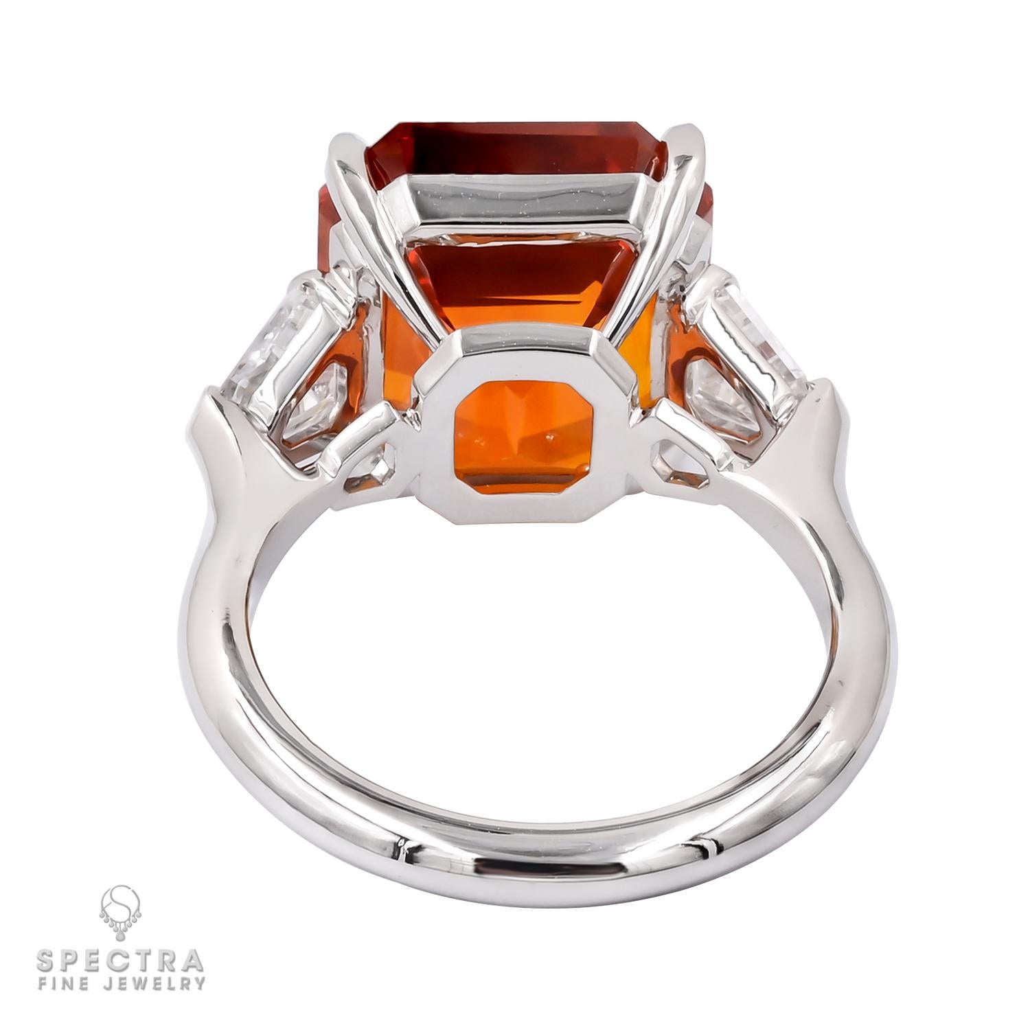 orange sapphire jewelry