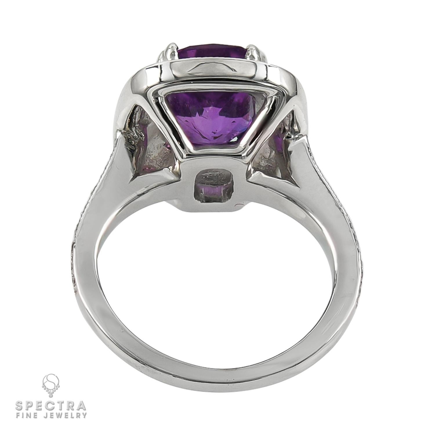purple saphire rings
