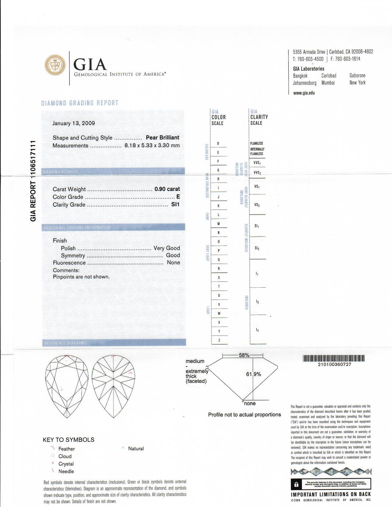 Modern Spectra Fine Jewelry GIA Certified Diamond Cluster Earrings For Sale