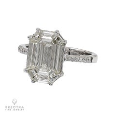 Spectra Fine Jewelry Illusion-Set Diamond Engagement Ring