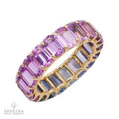 Spectra Fine Jewelry Multi-Color Sapphire Eternity Band