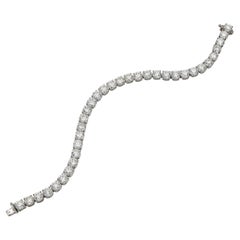Used Spectra Fine Jewelry Round Diamond Tennis Bracelet