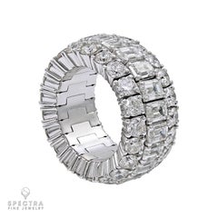 Spectra Fine Jewelry Stretchy Diamond Wedding Band