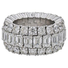 Spectra Fine Jewelry Stretchy Diamant-Hochzeitsring