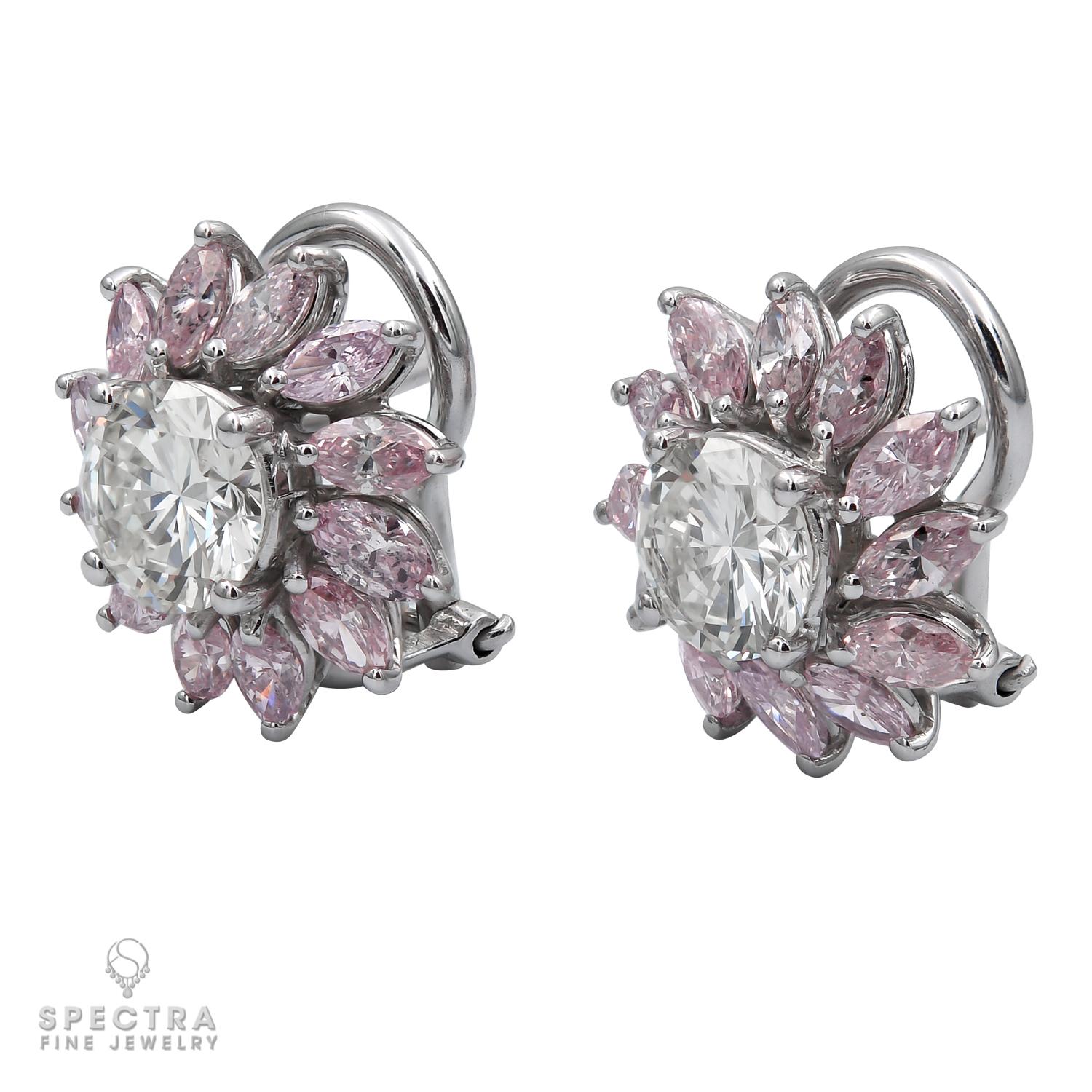 kate spade pink flower earrings