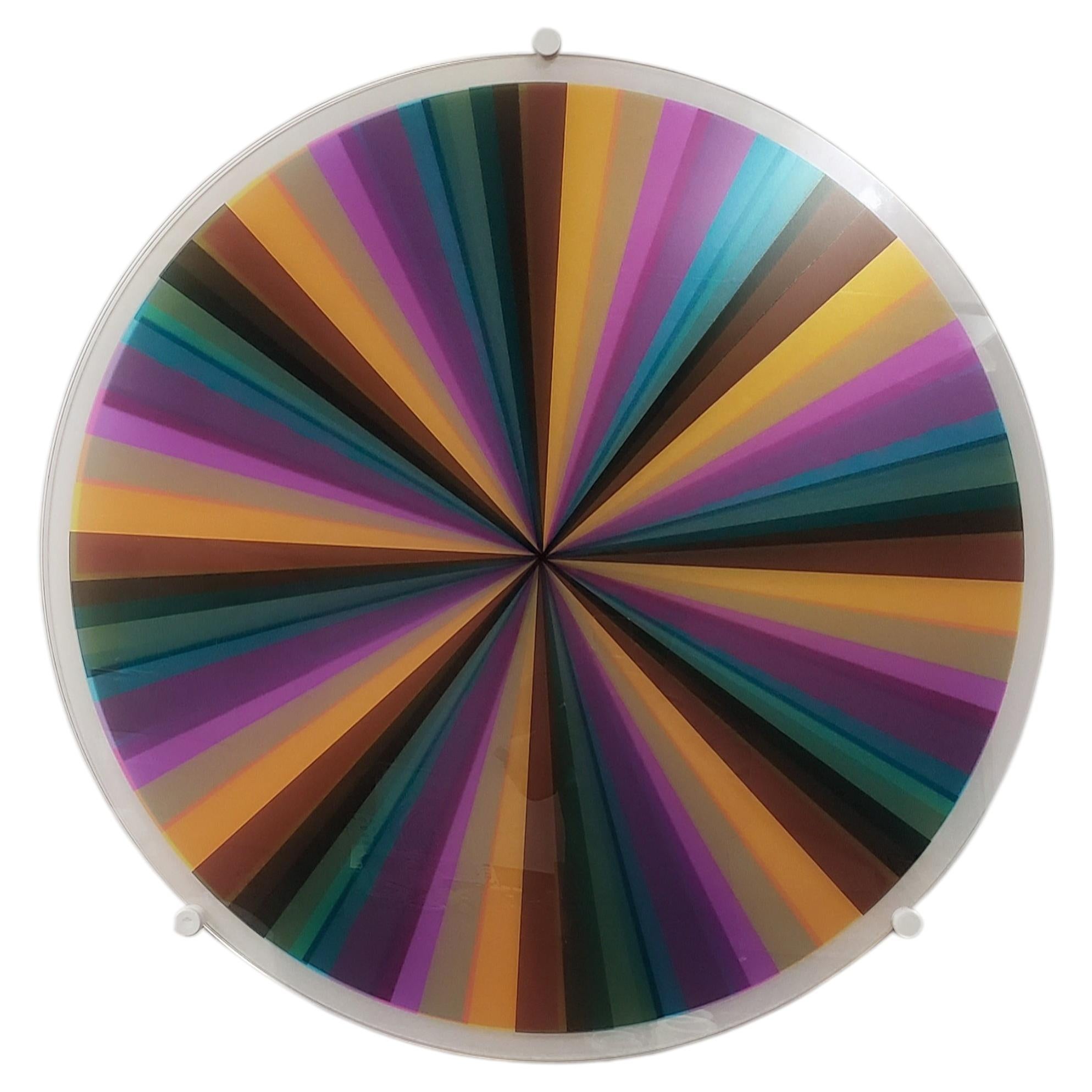 Spectral no.2 (36") Kinetic Wall Sculpture by Jason Robinson