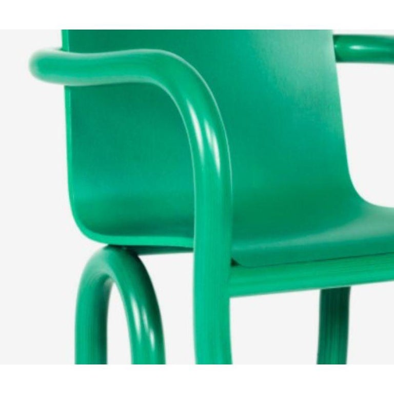 Contemporary Spectrum Green, Kolho Original Dining Chair, MDJ KUU by Made by Choice For Sale