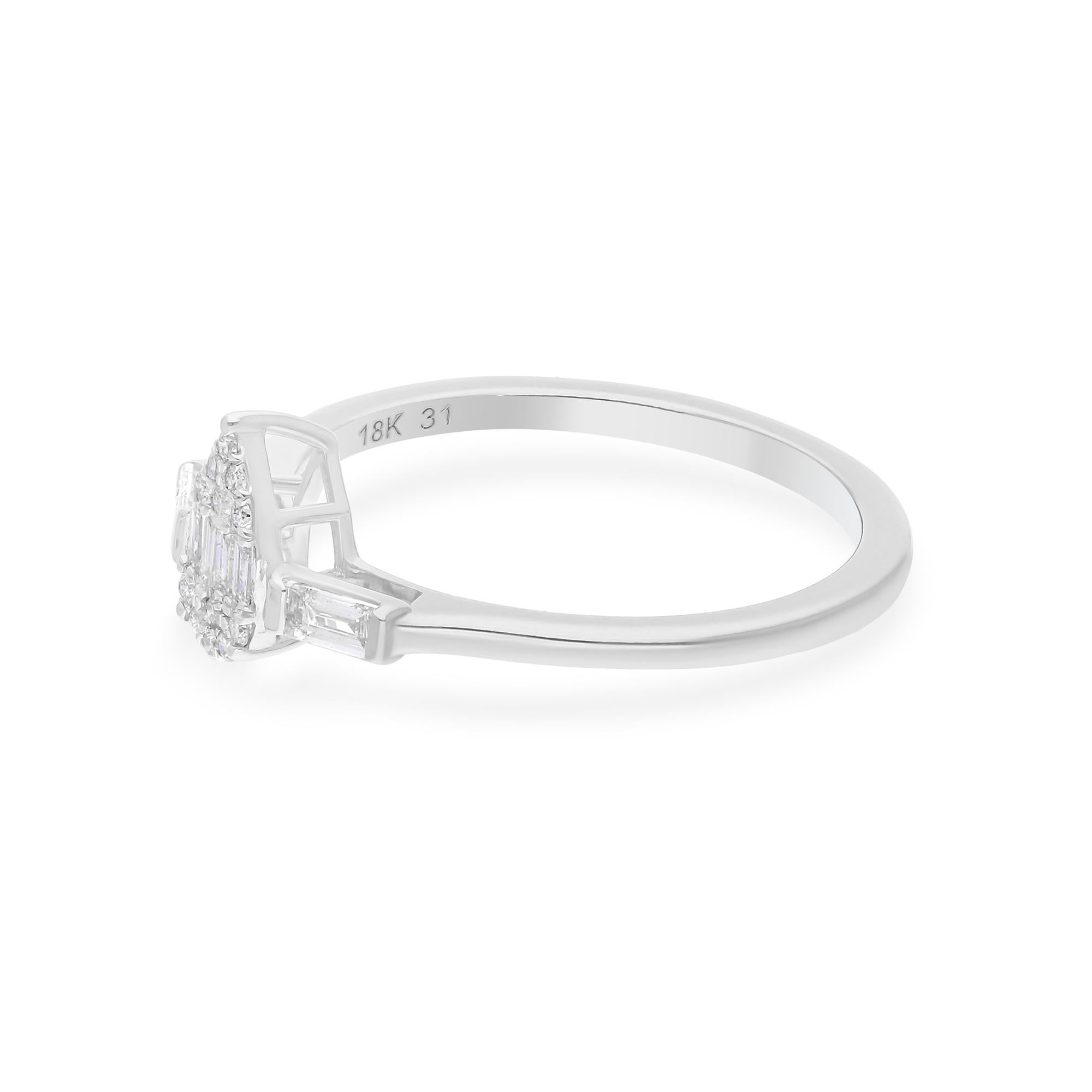 Cast from 14-karat gold, these exquisite ring is handset with 0.31 carats of sparkling diamonds.

The ring is a size 7 US and may be resized to larger or smaller upon request. FOLLOW SPECTRUM JEWELS storefront to view the latest collection &