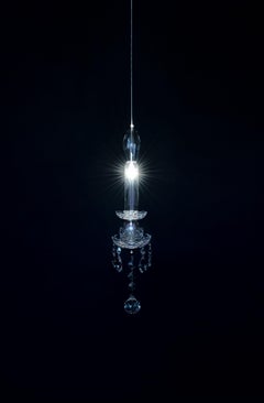 Spectrum Modular Pendant Light in Polished Chrome and Cut Glass by Aggiolight