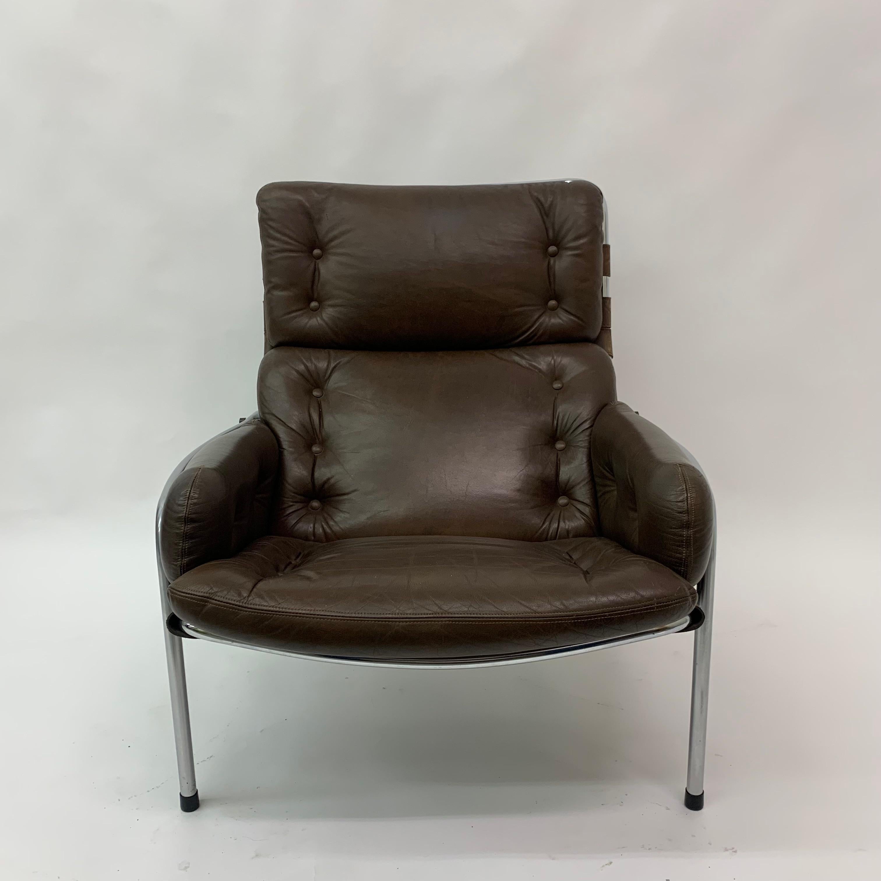 Mid-Century Modern Spectrum ‘SZ09’ Nagoya Lounge Chair by Martin Visser, 1970s